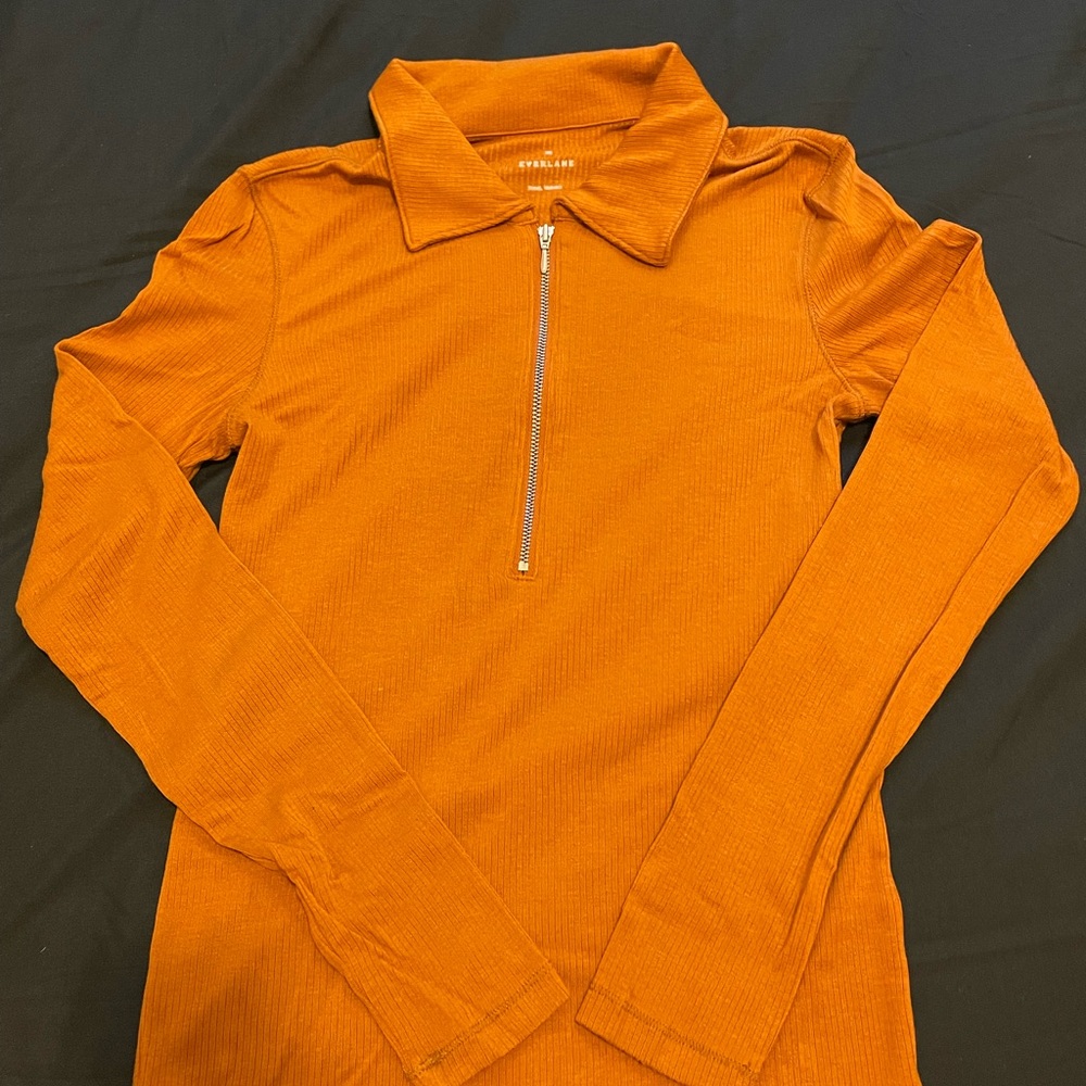 Everlane Quarter Zip Top